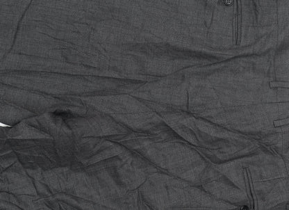 Mens UK Size 60 Canali   Grey Trousers