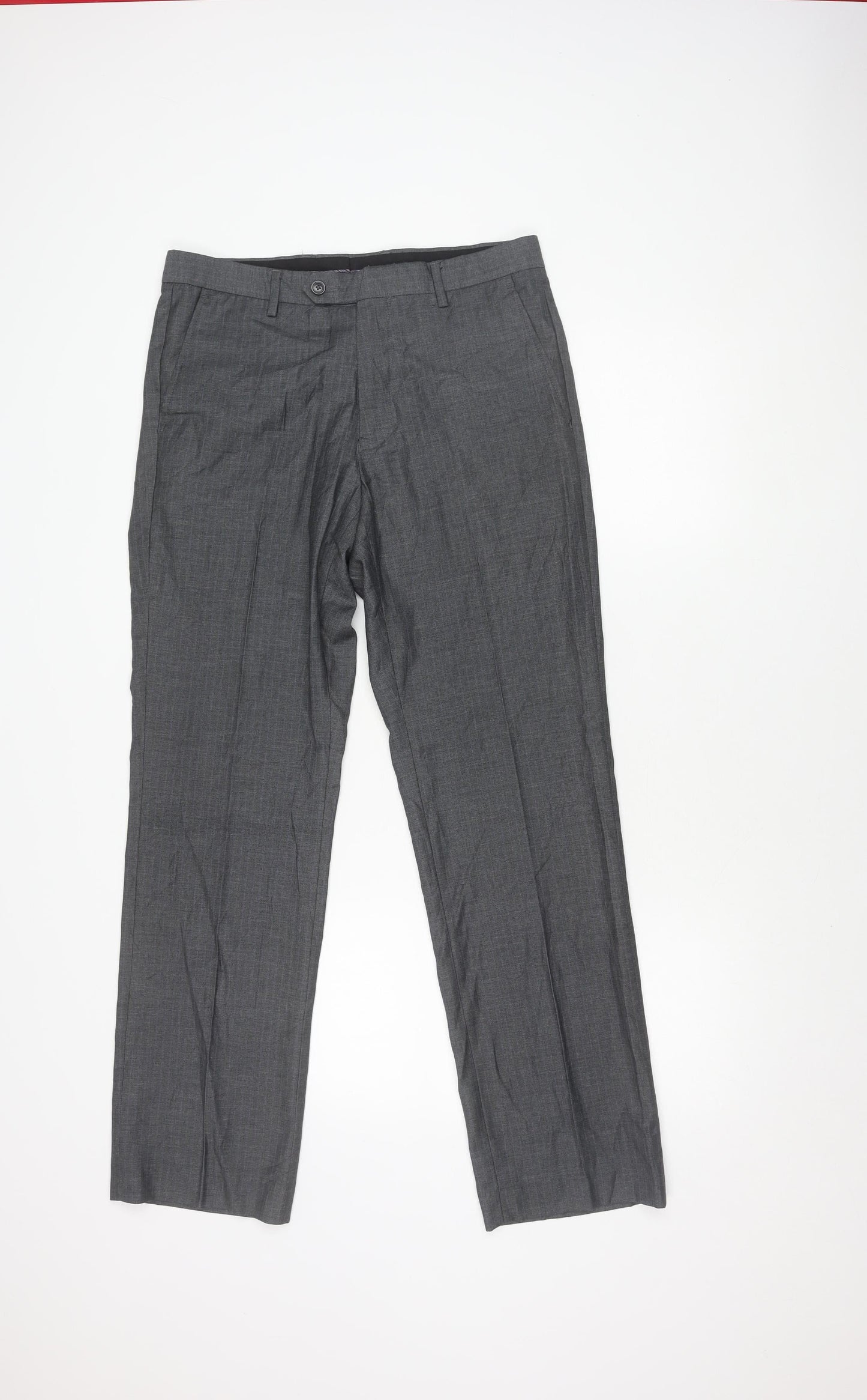 Mens UK Size M Butler & Webb  Dress Pants Grey Trousers