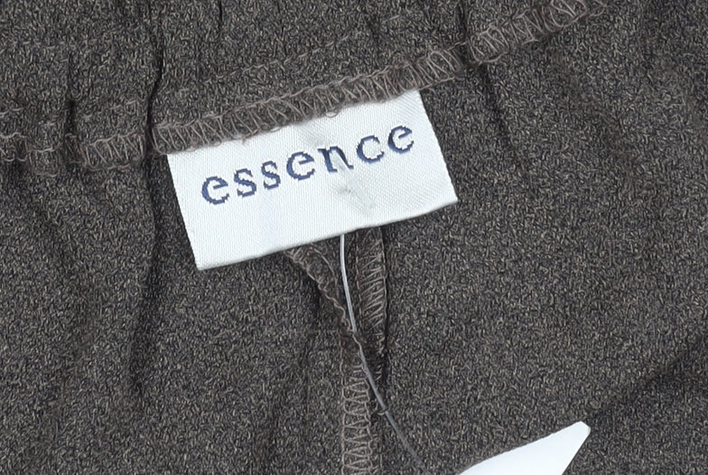 Womens UK Size 24 essence Relaxed Fit  Brown Trousers