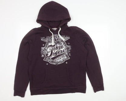 Vintage Edition Unisex Purple Hoodie Size 18