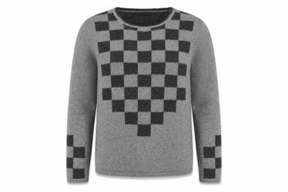 Womens UK Size 12 VIZ-A-VIZ Grey Pullover Jumper