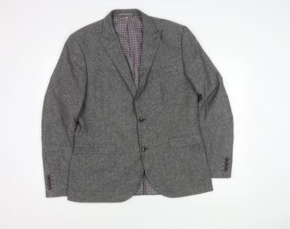 Mens UK Size 42 NEXT Regular Grey Suit Jacket