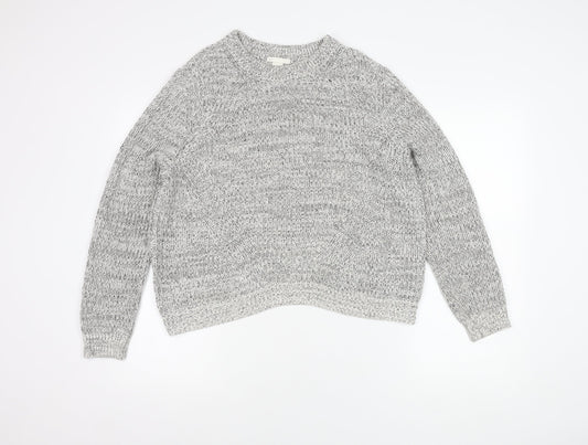Womens UK Size L H&M Grey Pullover Jumper