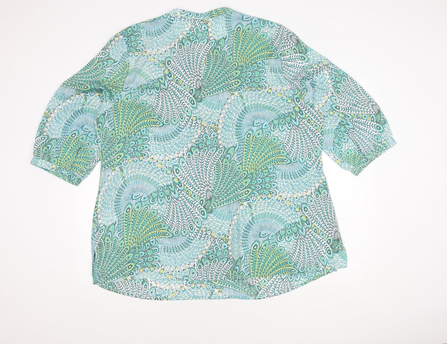 Damart Women's Multicoloured Floral Blouse Size 24