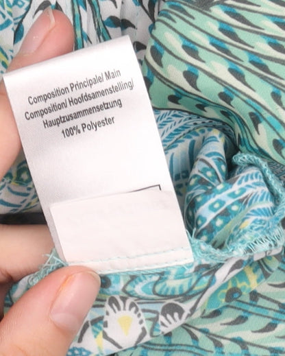 Damart Women's Multicoloured Floral Blouse Size 24