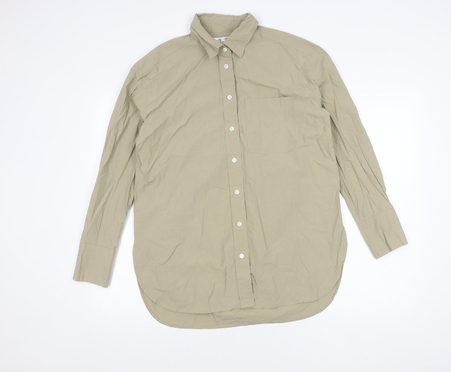 Banana Republic Men's Beige XS Long Sleeve Shirt