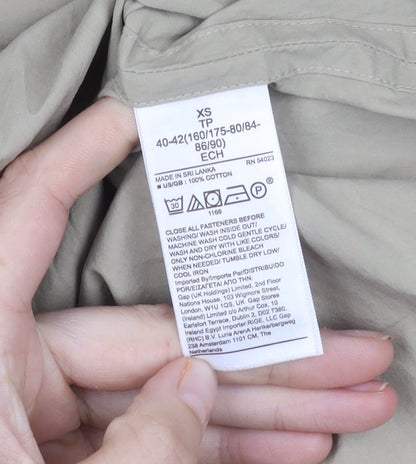 Banana Republic Men's Beige XS Long Sleeve Shirt