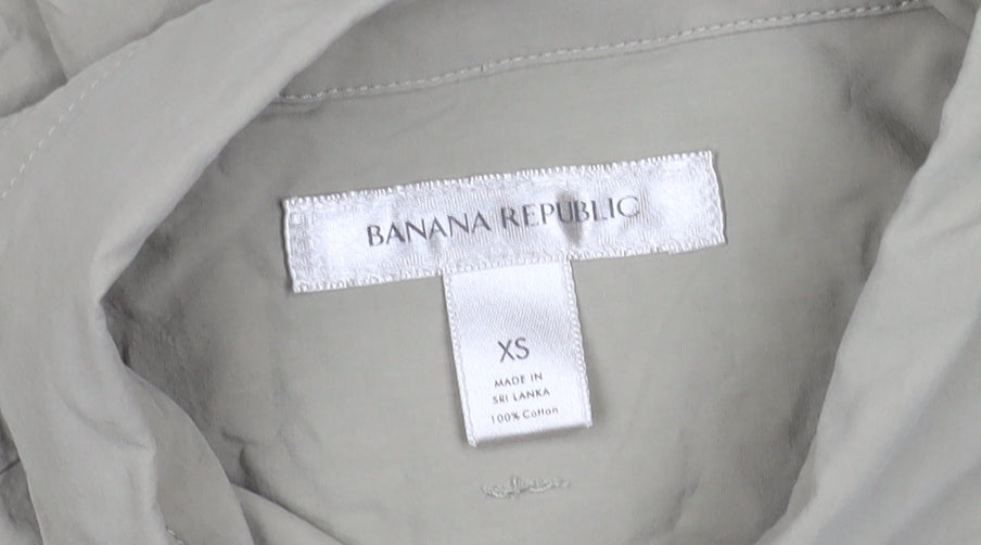 Banana Republic Men's Beige XS Long Sleeve Shirt