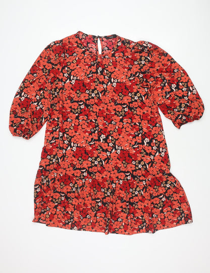 George Women's Multicoloured Floral Dress, Size 14