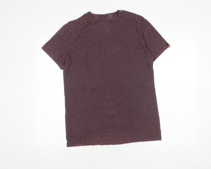 SuperDry Men's Vintage Purple Graphic T-Shirt M