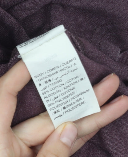 SuperDry Men's Vintage Purple Graphic T-Shirt M