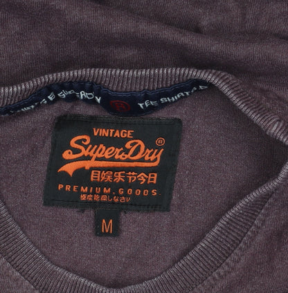 SuperDry Men's Vintage Purple Graphic T-Shirt M
