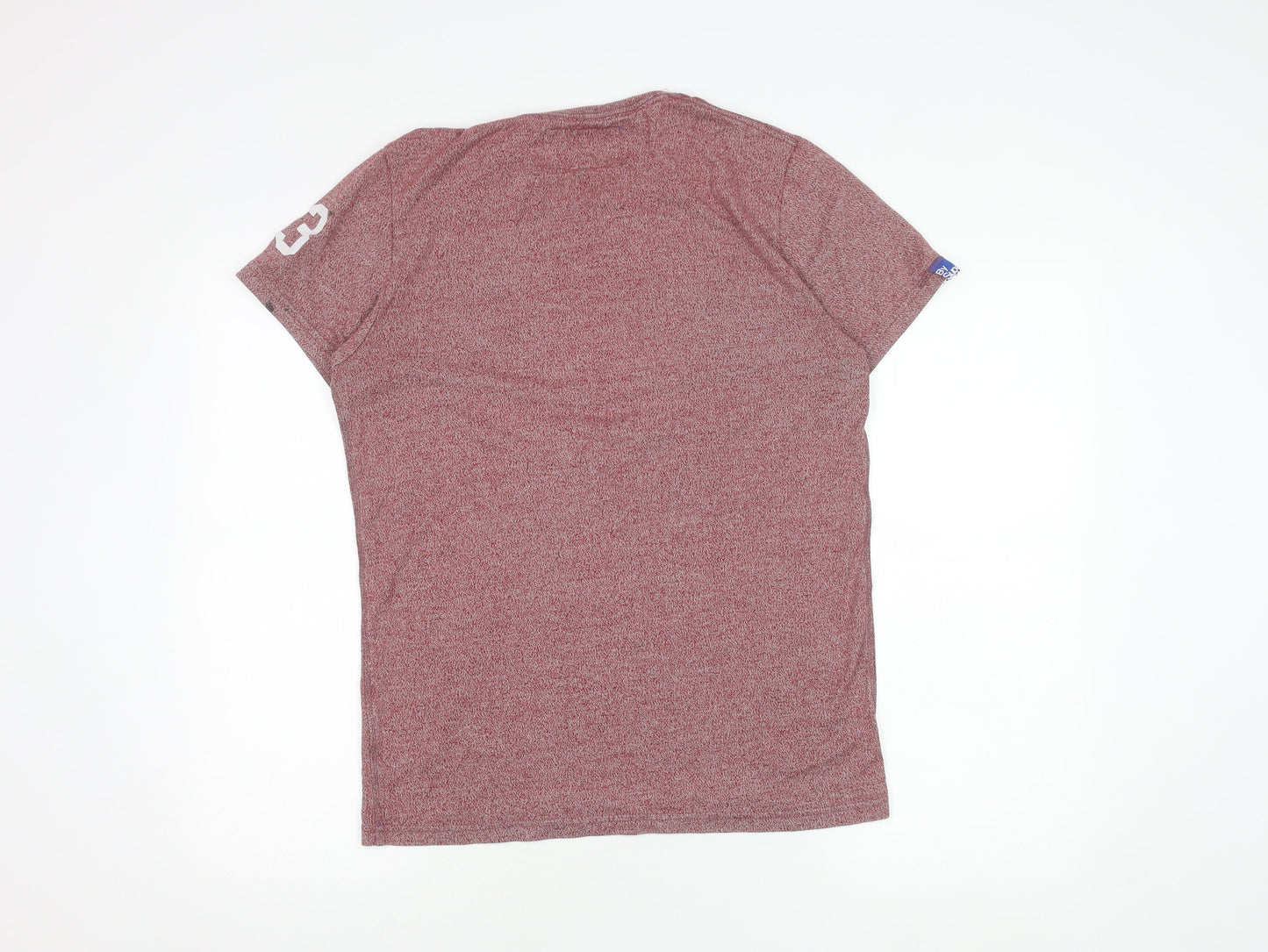 Superdry Men’s Red Sports T-Shirt Size M