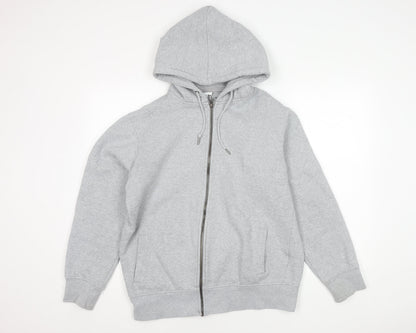 Celio Grey Unisex Adults Basic Hooded Jacket L