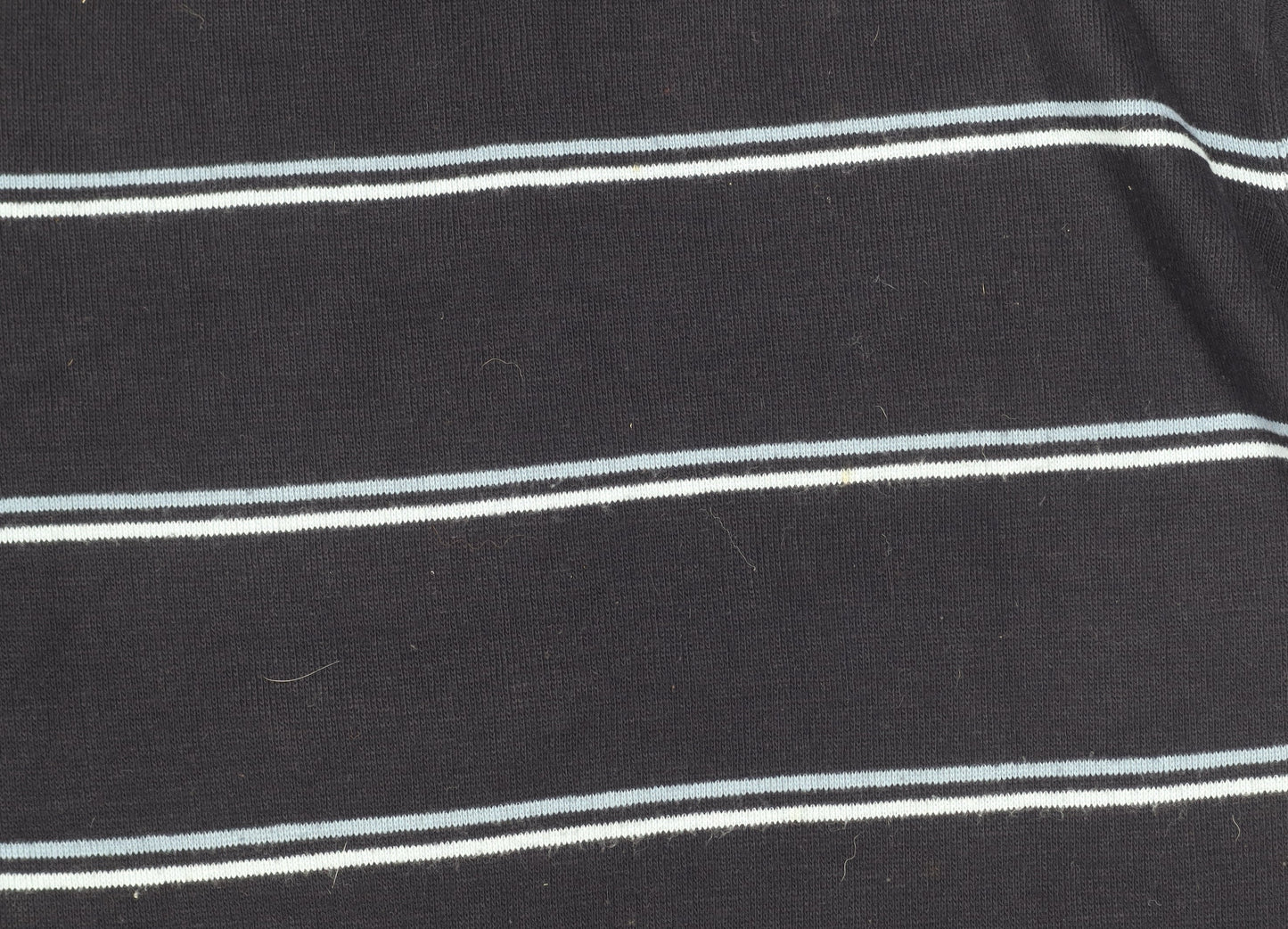 Cutting Edge Men's Black Striped Pullover Jumper L