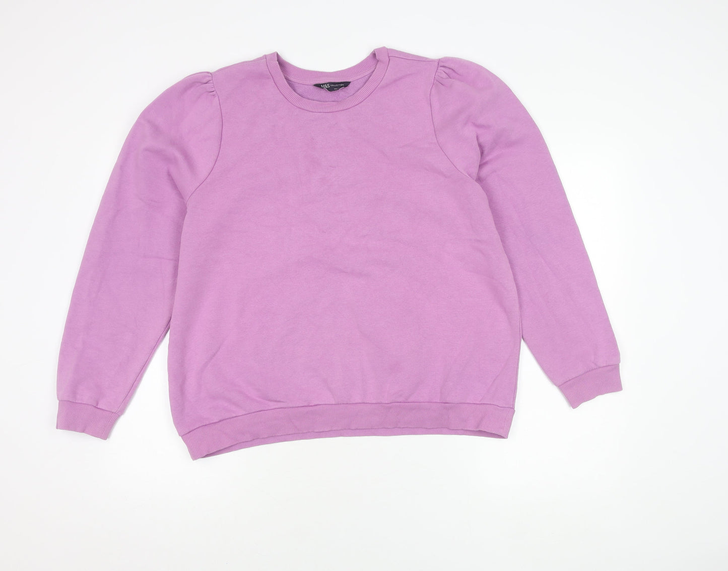 Womens UK Size 18 Marks and Spencer Purple Pullover Jumper