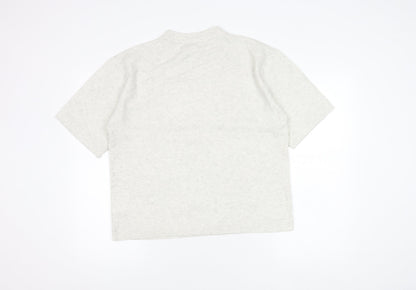 Womens UK Size M Marks and Spencer White Basic T-Shirt