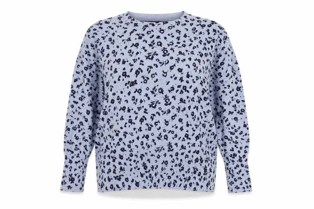 Womens UK Size 16 Marks and Spencer Blue Pullover Jumper