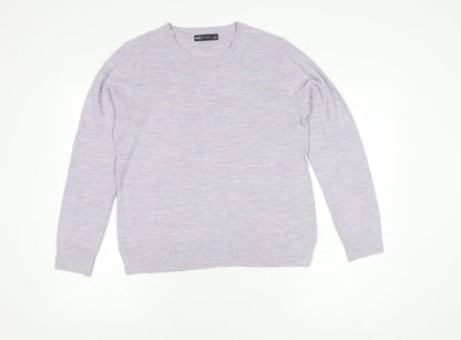 Womens UK Size 12 Marks and Spencer Purple Pullover Jumper