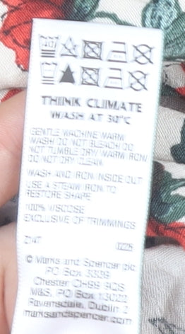 Marks and Spencer Women's Floral Skirt, Size 20