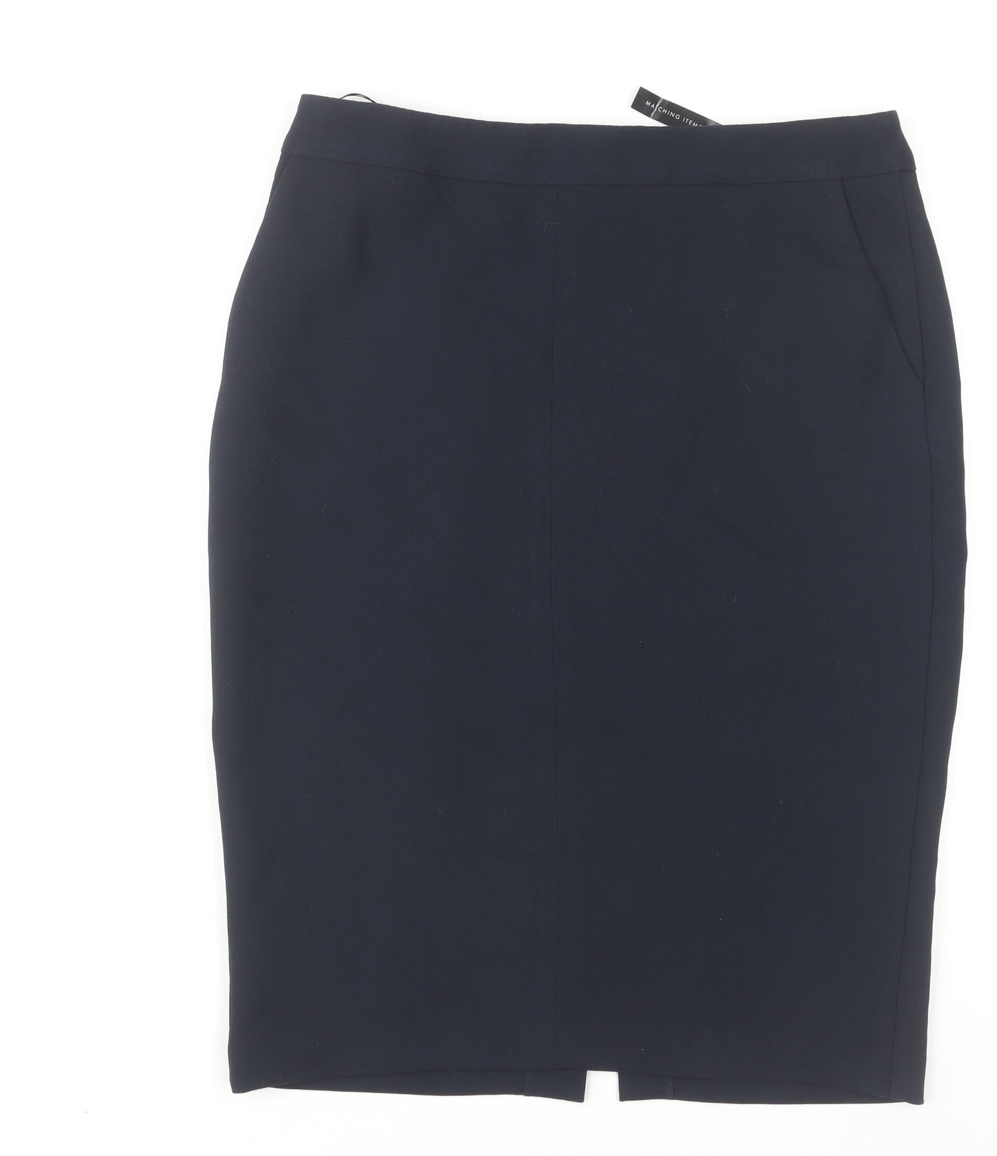 Papaya Women's Black Pencil Skirt Size 12 Workwear