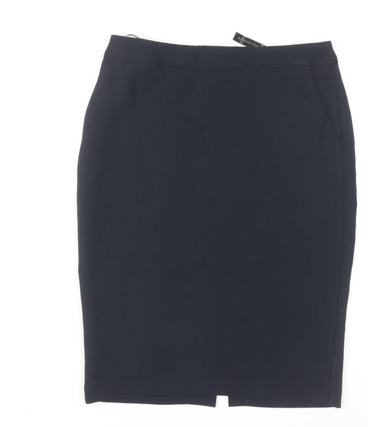 Papaya Women's Black Pencil Skirt Size 12 Workwear