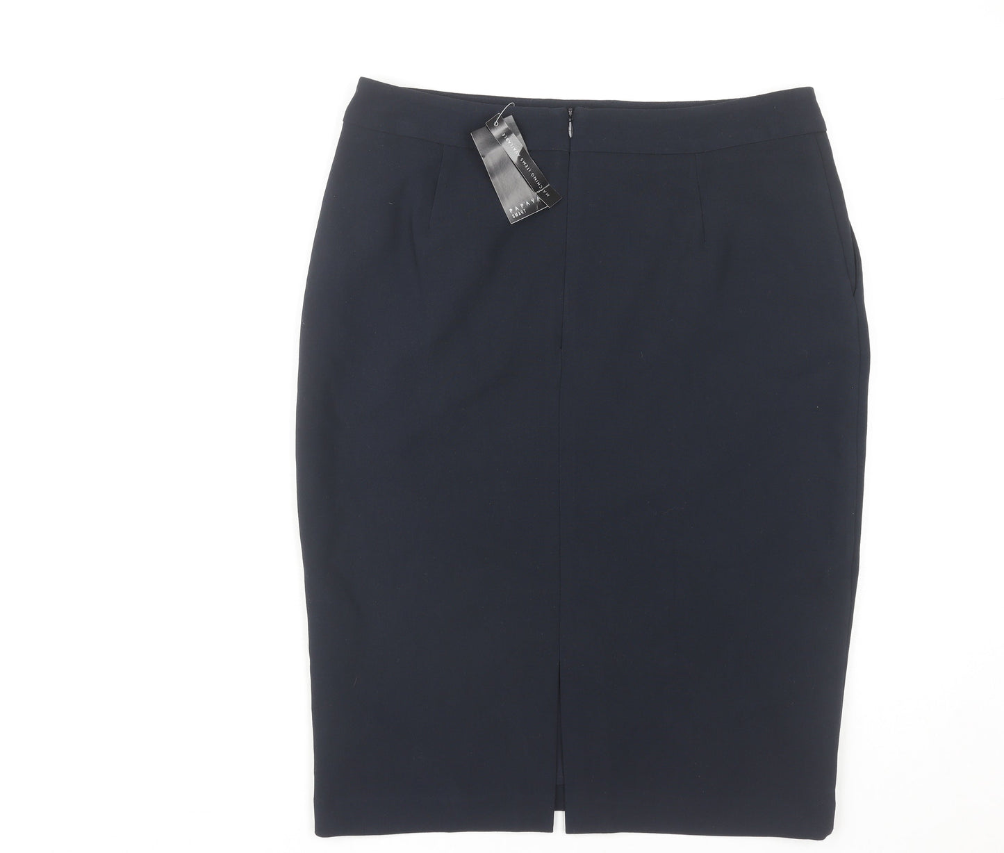 Papaya Women's Black Pencil Skirt Size 12 Workwear