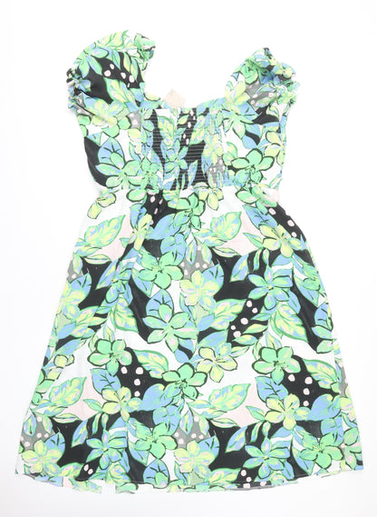 Tu Women's Multicoloured Floral Dress Size 20