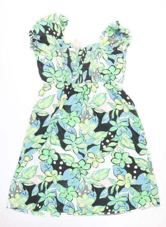 Tu Women's Multicoloured Floral Dress Size 20