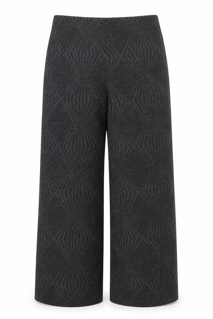 George Women's Black Wide-Leg Trousers Size 14