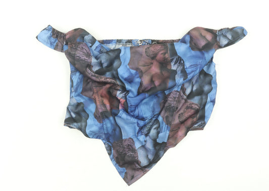 PrettyLittleThing Women's Multicolour Art Blouse, Size 8