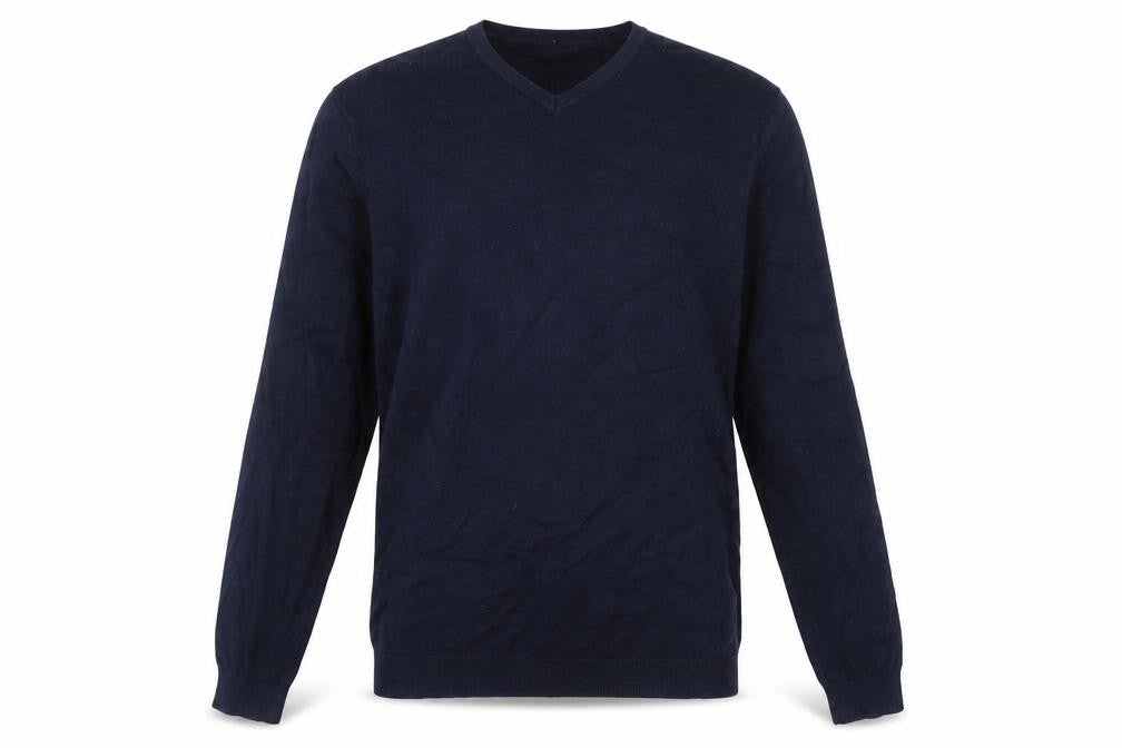 Mens UK Size M Zara Man Blue Pullover Jumper