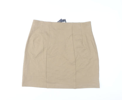 Marks and Spencer Beige Women's Pencil Skirt Size 16