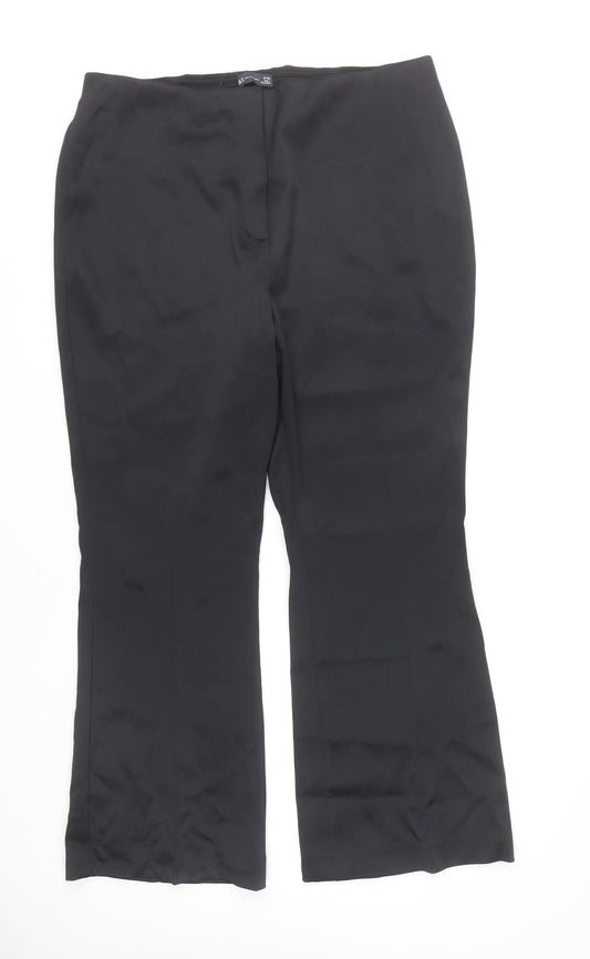 Womens UK Size 20 Marks and Spencer   Black Trousers