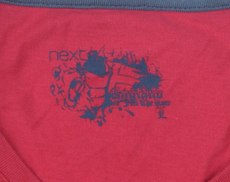 Next Men's Red England Graphic T-Shirt L - Patriotic