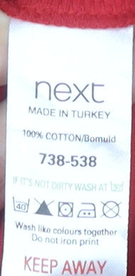 Next Men's Red England Graphic T-Shirt L - Patriotic