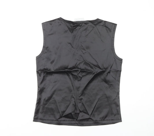 Offshoot Women's Black Tank Top Size 14 Basic Style