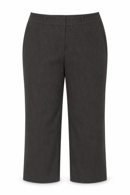 Womens UK Size 18 BHS Regular Fit Business Casual Brown Trousers
