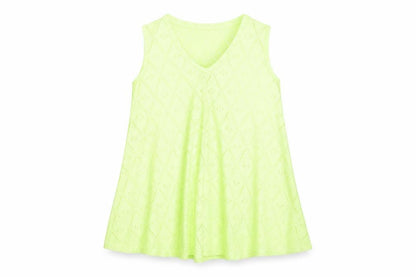 Womens UK Size 14 Yours Green Tunic Blouse
