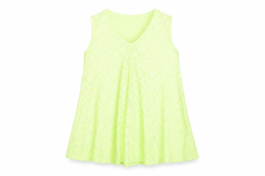 Womens UK Size 14 Yours Green Tunic Blouse