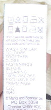 Womens UK Size 22 Marks and Spencer Multicoloured Camisole Blouse