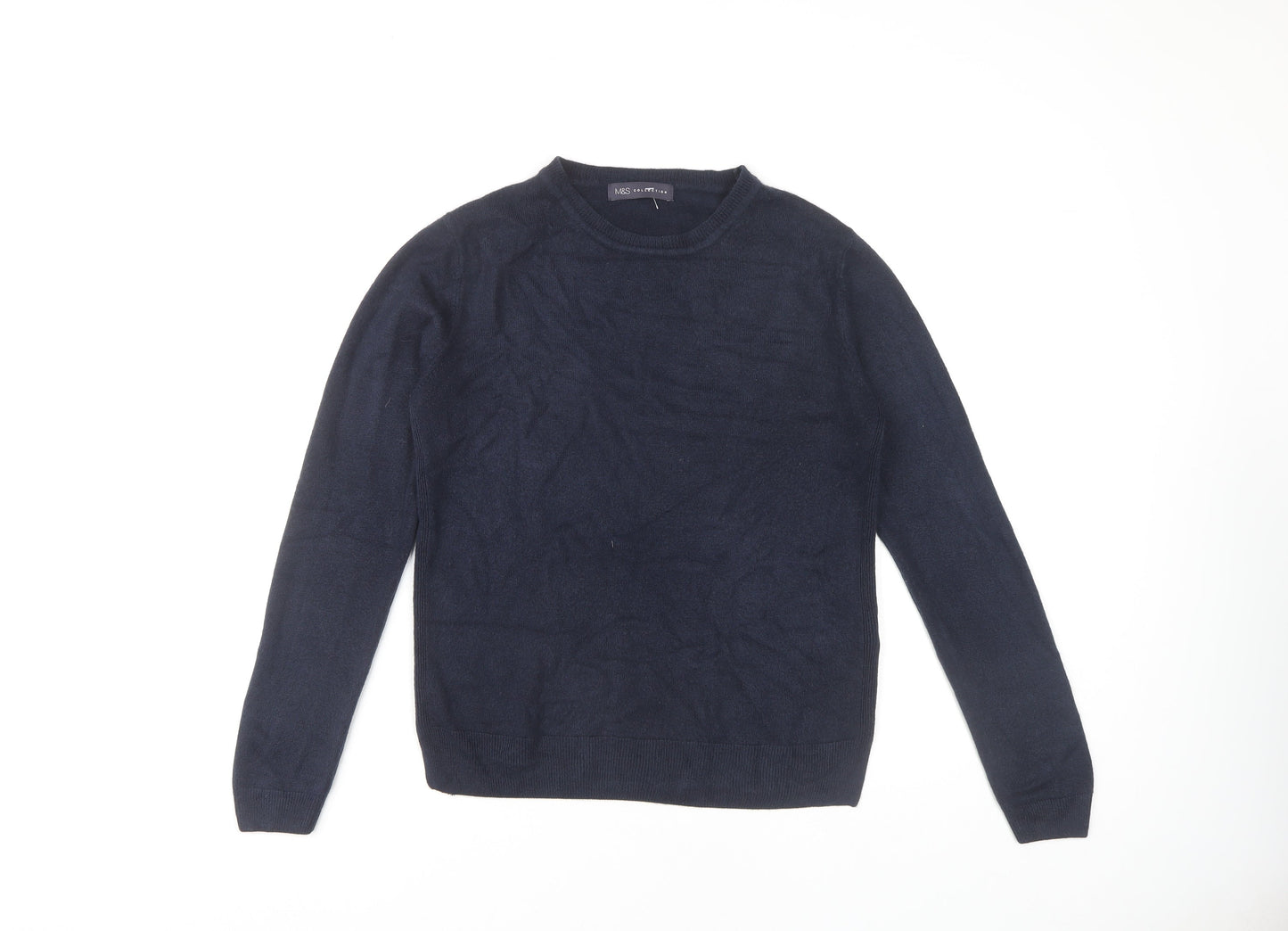 Womens UK Size 12 Marks and Spencer Black Pullover Jumper