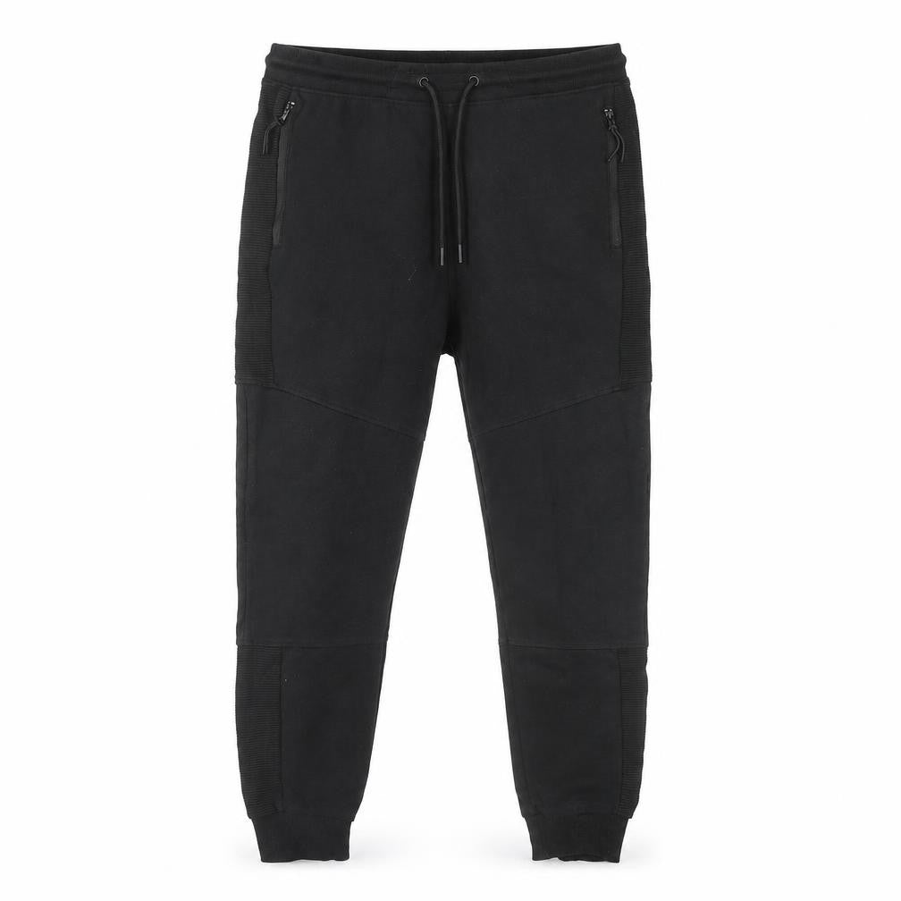 Mens UK Size M C&A  Jogger Black Trousers