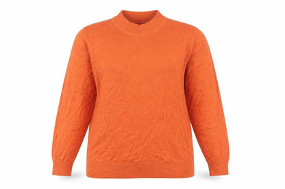 Womens UK Size 22 Marks and Spencer Orange Pullover Jumper