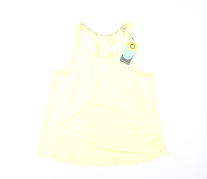 Marks and Spencer Women's Yellow Racerback Tank Top