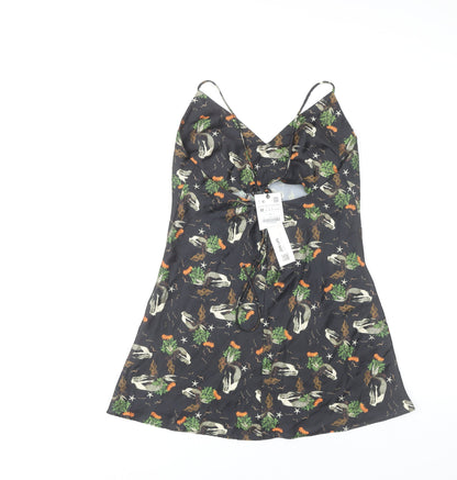 Zara Women's Multicoloured Slip Dress Size 12