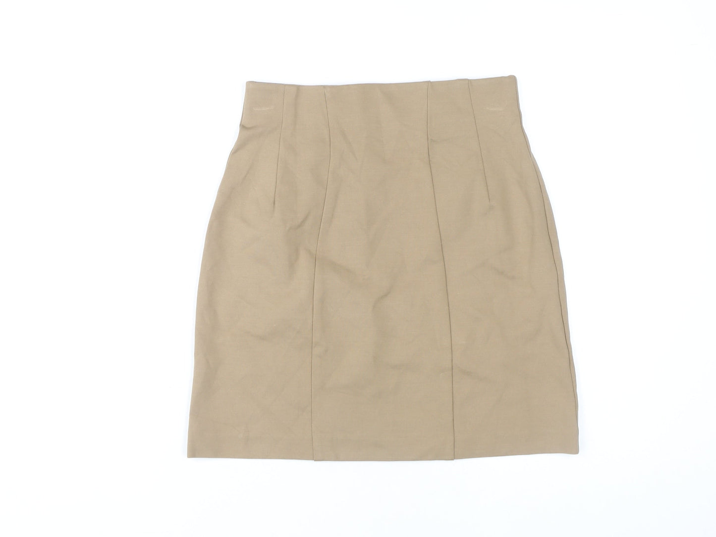 Marks and Spencer Women Beige Size 8 Skirt