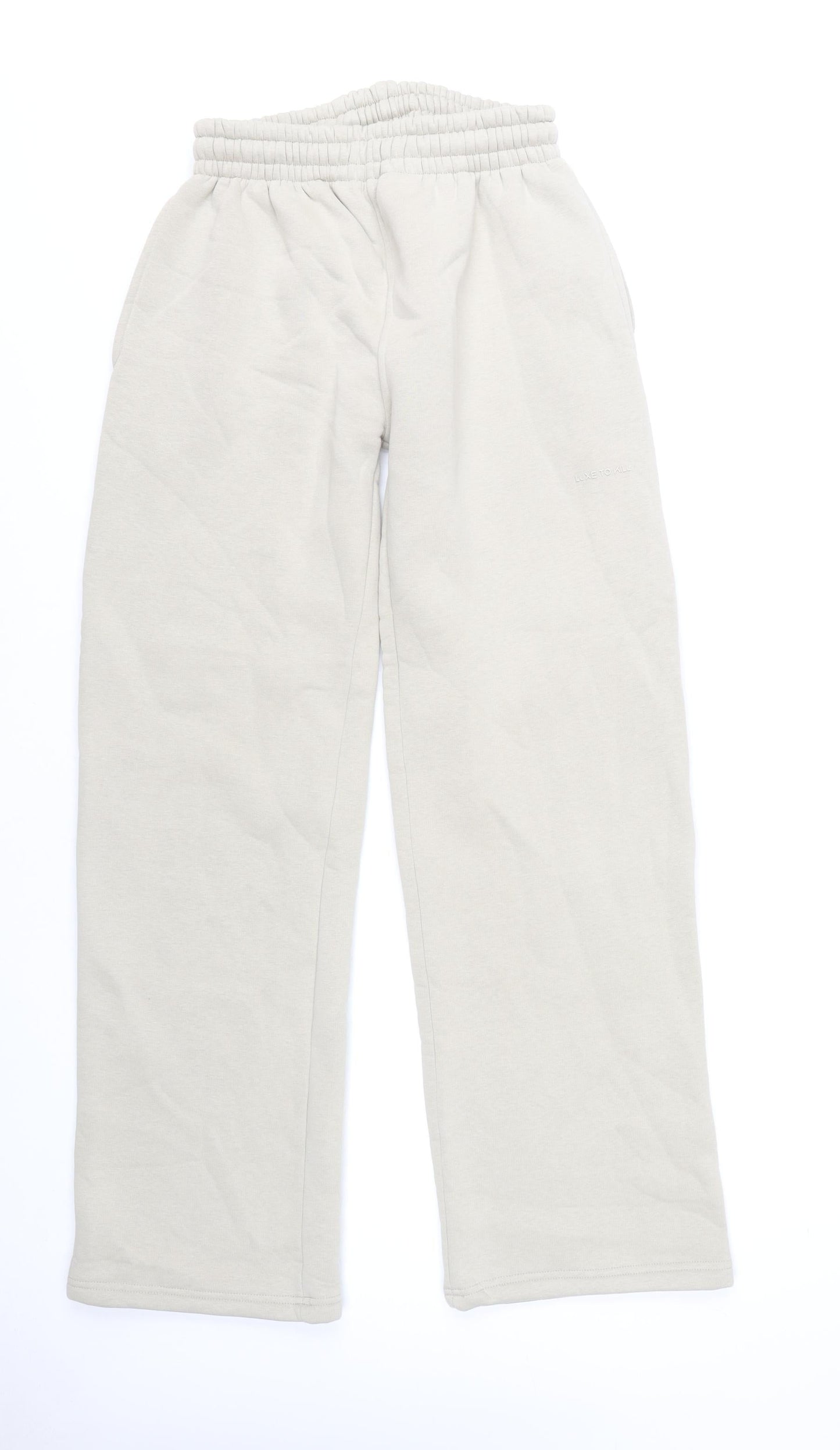Luxe to Kill Women's Ivory Sweatpants Size 6