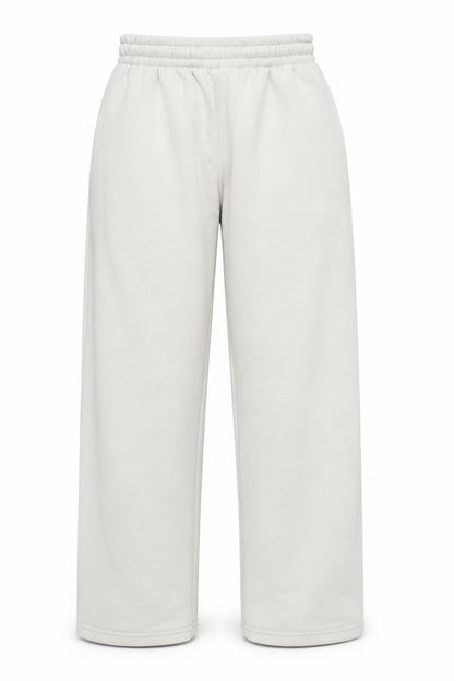 Front view of Luxe to Kill Women's Ivory Sweatpants, size 6