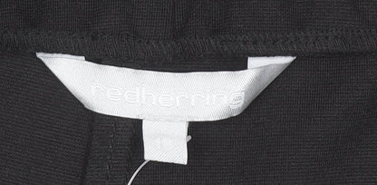 Red Herring Women's Black Flared Trousers Size 12